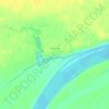 Топографическая карта Хмелева, высота, рельеф