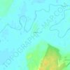 Топографическая карта Осеева, высота, рельеф