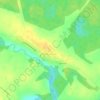 Топографическая карта Нестерово, высота, рельеф