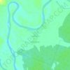 Топографическая карта Новосимское, высота, рельеф