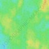 Топографическая карта Дичевское болото, высота, рельеф