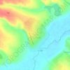 Топографическая карта Леньково, высота, рельеф