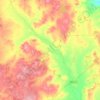 Топографическая карта Гумбейка, высота, рельеф