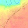 Топографическая карта Красная Горка, высота, рельеф