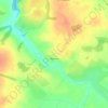 Топографическая карта Насакино, высота, рельеф