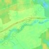 Топографическая карта Анташи, высота, рельеф