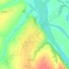 Топографическая карта Одоевское, высота, рельеф