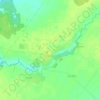 Топографическая карта Медягино, высота, рельеф