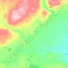 Топографическая карта Харута, высота, рельеф