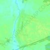 Топографическая карта Бутылицы, высота, рельеф