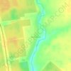 Топографическая карта Красная Степь, высота, рельеф