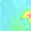 Топографическая карта Солгон, высота, рельеф