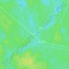 Топографическая карта Ямно, высота, рельеф