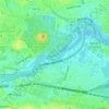 Топографическая карта Charles River, высота, рельеф