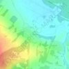Топографическая карта Мятлево, высота, рельеф