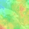 Топографическая карта Сотино, высота, рельеф
