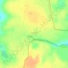 Топографическая карта Делянки, высота, рельеф