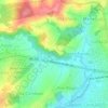 Топографическая карта Rio Passo Fundo, высота, рельеф
