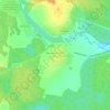 Топографическая карта Краснознаменский, высота, рельеф
