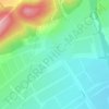 Топографическая карта Сосновка, высота, рельеф