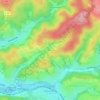 Топографическая карта Monsau, высота, рельеф