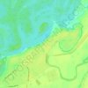 Топографическая карта Парк в с. Генеральское, высота, рельеф