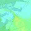 Топографическая карта Малое Максимкино, высота, рельеф