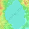 Топографическая карта озеро Балтым, высота, рельеф