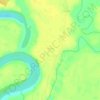 Топографическая карта Супра, высота, рельеф
