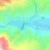 Топографическая карта Суговушан, высота, рельеф
