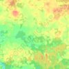 Топографическая карта Кушка, высота, рельеф