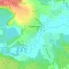 Топографическая карта Парфеньево, высота, рельеф
