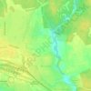 Топографическая карта Афанасово, высота, рельеф