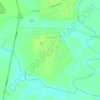 Топографическая карта Корюкина, высота, рельеф