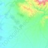 Топографическая карта Эски-Анхор, высота, рельеф