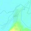 Топографическая карта Зелёный Мыс, высота, рельеф