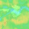 Топографическая карта Плотина, высота, рельеф