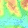 Топографическая карта Седельниково, высота, рельеф