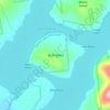 Топографическая карта Buck Island, высота, рельеф