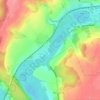 Топографическая карта L'Ourcq, высота, рельеф