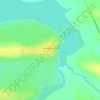 Топографическая карта Правобережный, высота, рельеф