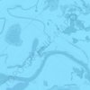 Топографическая карта ерик Старая Ахтуба, высота, рельеф