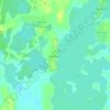Топографическая карта Демьяница, высота, рельеф