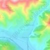 Топографическая карта Меградзор, высота, рельеф