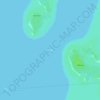 Топографическая карта Verkkosaari eli Pietari, высота, рельеф