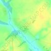 Топографическая карта Авдеевка, высота, рельеф
