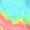 Топографическая карта Ездочное, высота, рельеф