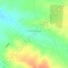 Топографическая карта Новожиловка, высота, рельеф