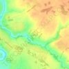 Топографическая карта Апраксино, высота, рельеф