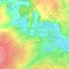 Топографическая карта Лесная опушка, высота, рельеф